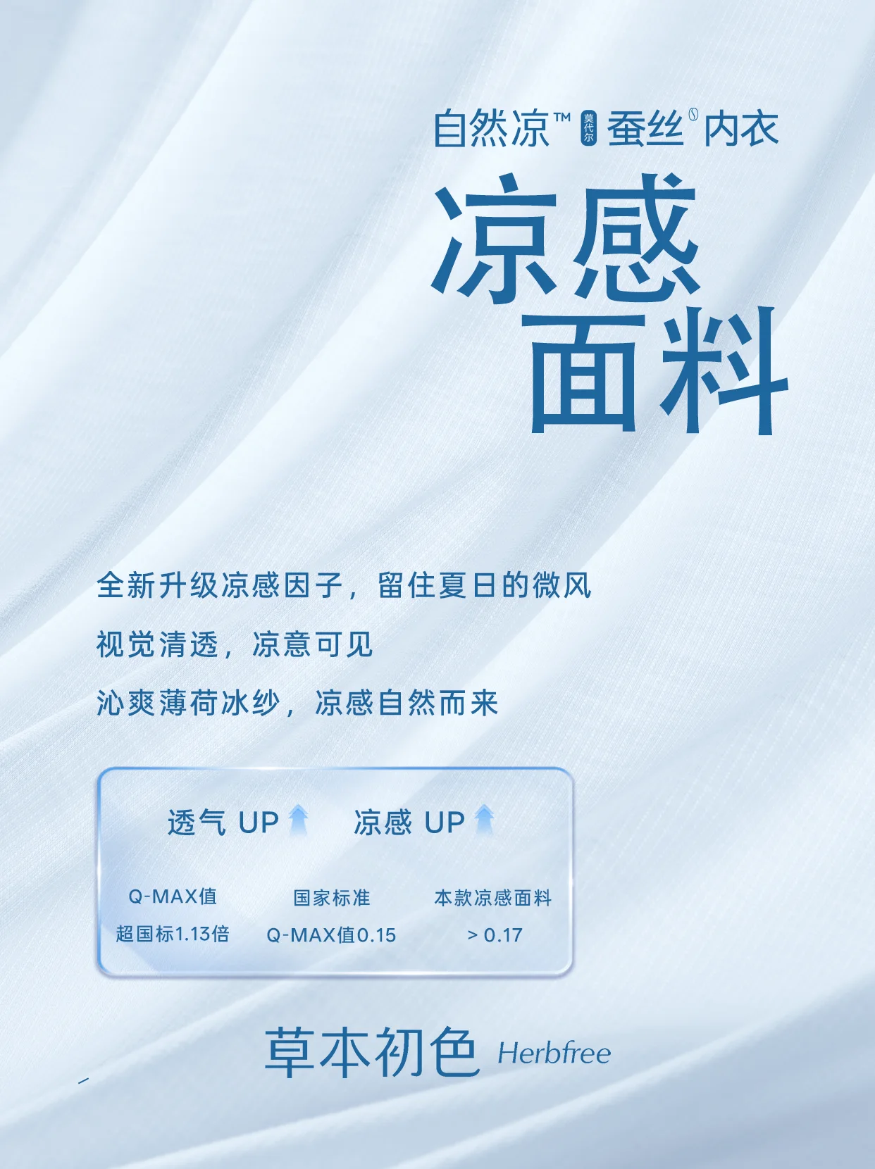 自然凉专区指南：冰感凉纱面料，体感直接降温